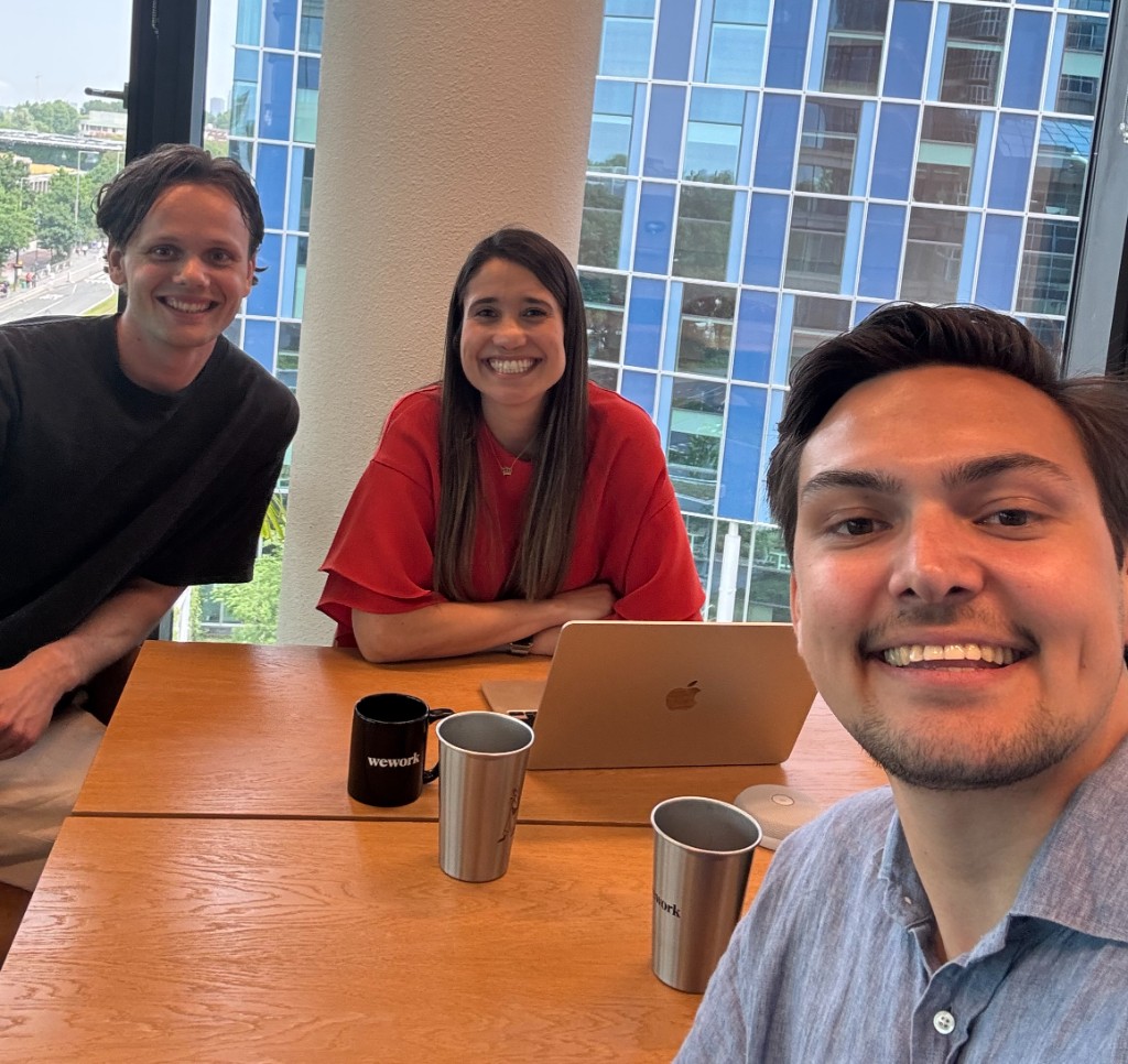 Paula Steiner with the Umbra Ai team